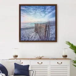 Kirkland's Home Dune Daybreak Framed Canvas Art Print- Framed Art