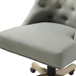 Kirkland's Home Dylan Upholstered Office Chair- Office Furniture