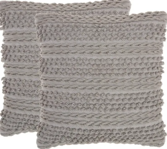 Kirkland's Home Earl Woven Stripes Throw Pillows, Set Of 2- Pillows