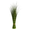 Kirkland's Home Earthy Onion Grass Rope-Tied Bundle- Trees & Topiaries