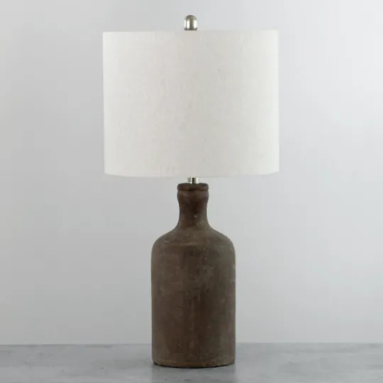 Kirkland's Home Easton Brown Bottle Table Lamp- Table Lamps
