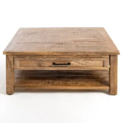 Kirkland's Home Easton Mango Wood Coffee Table- Coffee Tables