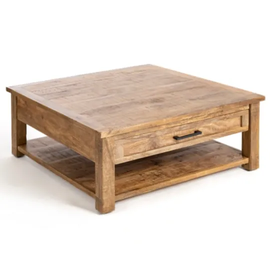 Kirkland's Home Easton Mango Wood Coffee Table- Coffee Tables