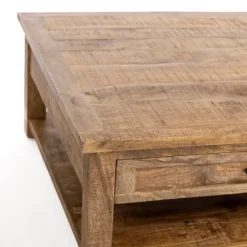 Kirkland's Home Easton Mango Wood Coffee Table- Coffee Tables
