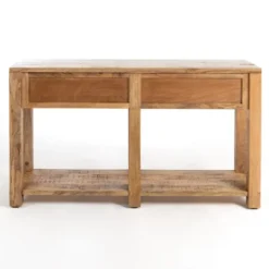 Kirkland's Home Easton Mango Wood Console Table- Console Tables