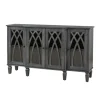 Kirkland's Home Eleanora Wood 4-Door Sideboard- Cabinets & Sideboards