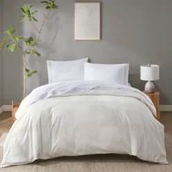 Kirkland's Home Elegant Geo Hem Microfiber 4-Pc. King Sheet Set- Bed Sheets
