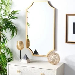 Kirkland's Home Elenin Gold Scalloped Wall Mirror- Decorative Mirrors