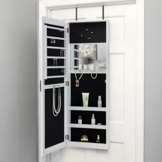 Kirkland's Home Eloise Armoire Jewelry Mirror- Armoires