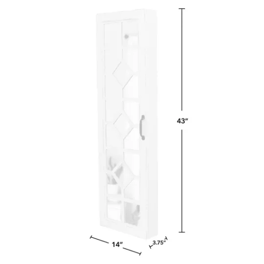 Kirkland's Home Eloise Armoire Jewelry Mirror- Armoires