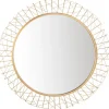 Kirkland's Home Elsie Gold Abstract Wall Mirror- Decorative Mirrors