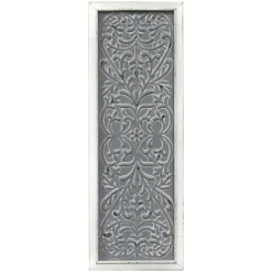 Kirkland's Home Embossed Metal Panel Wall Plaque- Wall Plaques