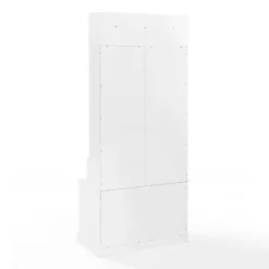Kirkland's Home Emily White Wood Storage Cube Hall Tree- Entryway Furniture