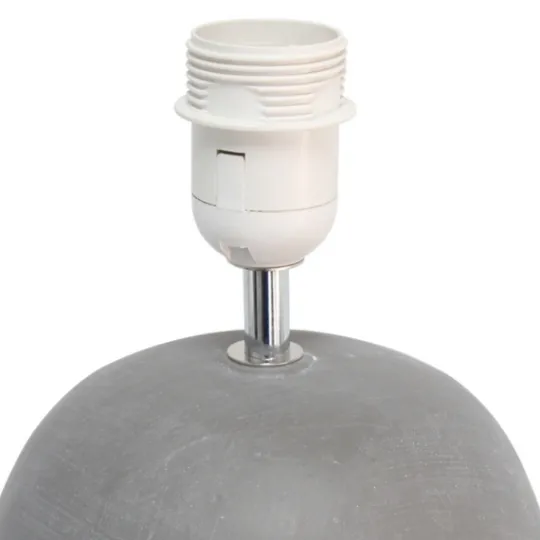 Kirkland's Home Emma Concrete Table Lamp With Shade- Table Lamps