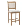 Kirkland's Home Emma Gray Counter Stool With Nailhead Trim- Bar Stools & Counter Height Stools