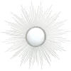 Kirkland's Home Emme Silver Sunburst Wall Mirror- Decorative Mirrors