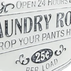 Kirkland's Home Enamel Laundry Room Wall Plaque- Wall Quotes & Signs