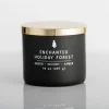 Kirkland's Home Enchanted Holiday Forest Triple Wick Jar Candle- Candles