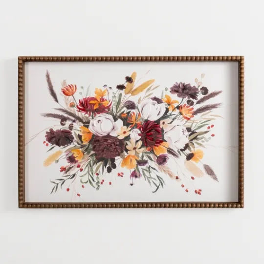 Kirkland's Home Equinox Bouquet Framed Art Print- Framed Art