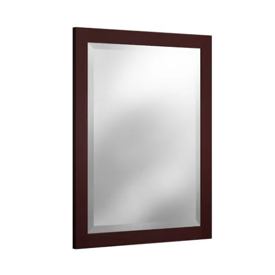 Kirkland's Home Espresso Beveled Vanity Mirror- Framed Mirrors