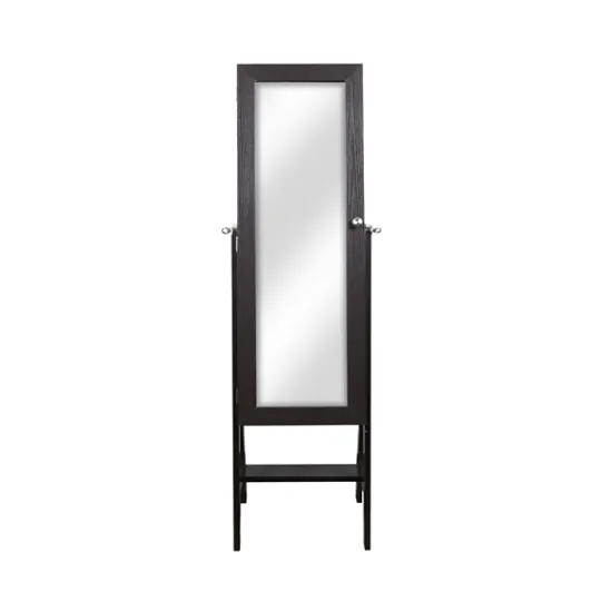 Kirkland's Home Espresso Wood Mirror Armoire- Full Length & Floor Mirrors