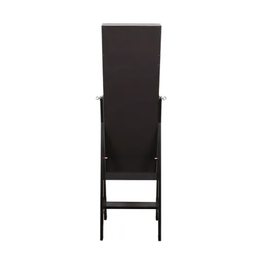 Kirkland's Home Espresso Wood Mirror Armoire- Full Length & Floor Mirrors