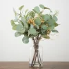 Kirkland's Home Eucalyptus And Baby'S Breath Arrangement In Vase- Arrangements & Greenery