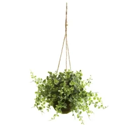 Kirkland's Home Eucalyptus And Berry Hanging Baskets, Set Of 3- Arrangements & Greenery