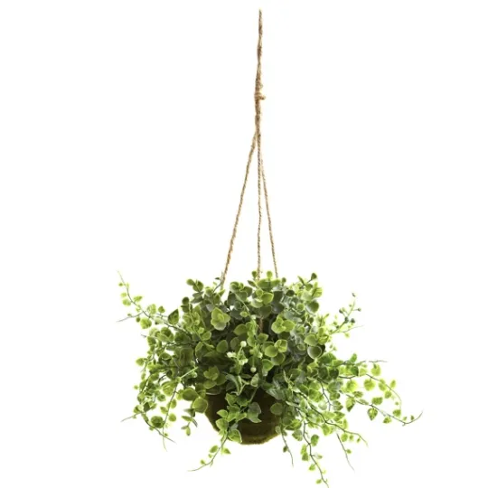 Kirkland's Home Eucalyptus And Berry Hanging Baskets, Set Of 3- Arrangements & Greenery
