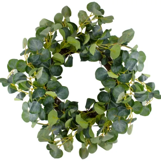 Kirkland's Home Eucalyptus Vines Wreath- Wreaths