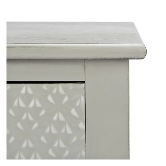 Kirkland's Home Evelina Textured Single Drawer Accent Table- Accent & End Tables