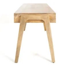 Kirkland's Home Everett Mango Wood Desk- Office Furniture