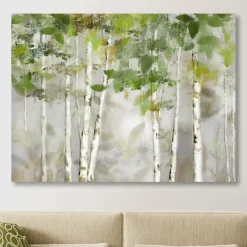 Kirkland's Home Evergreen Forest Giclee Canvas Art Print- Canvas Art