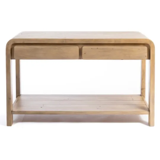 Kirkland's Home Everson Wood Console Table- Console Tables