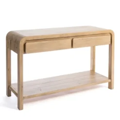 Kirkland's Home Everson Wood Console Table- Console Tables