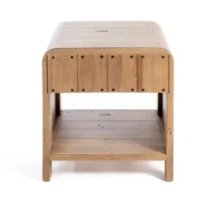 Kirkland's Home Everson Wood Side Table- Accent & End Tables