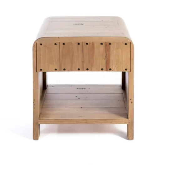 Kirkland's Home Everson Wood Side Table- Accent & End Tables
