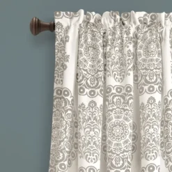 Kirkland's Home Evie Medallion Curtain Panel Set, 95 In.- Curtains & Drapes
