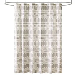 Kirkland's Home Eyelash Fringe Shower Curtain- Shower Curtains