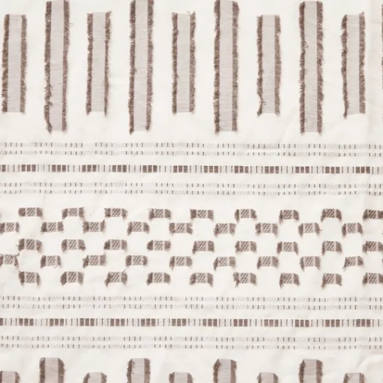 Kirkland's Home Eyelash Fringe Shower Curtain- Shower Curtains