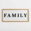 Kirkland's Home Family Floral Shadowbox Wall Plaque- Wall Quotes & Signs
