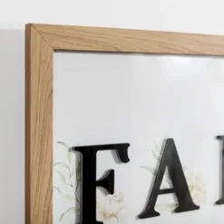 Kirkland's Home Family Floral Shadowbox Wall Plaque- Wall Quotes & Signs