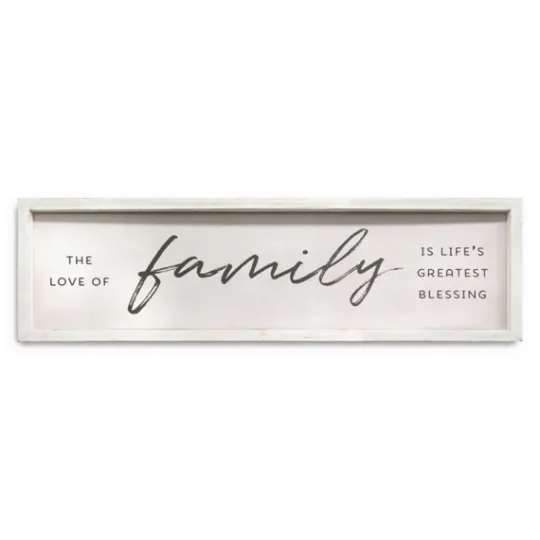 Kirkland's Home Family Framed Wall Plaque- Wall Quotes & Signs