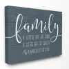 Kirkland's Home Family Loud Crazy Love Canvas Art Print- Wall Quotes & Signs