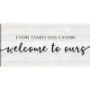 Kirkland's Home Family Story Canvas Art Print, 24X12 In.- Wall Quotes & Signs