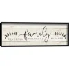 Kirkland's Home Family Thankful Grateful Blessed Wood Wall Plaque- Wall Quotes & Signs