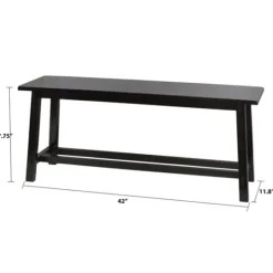 Kirkland's Home Farmhouse Bench- Benches & Ottomans