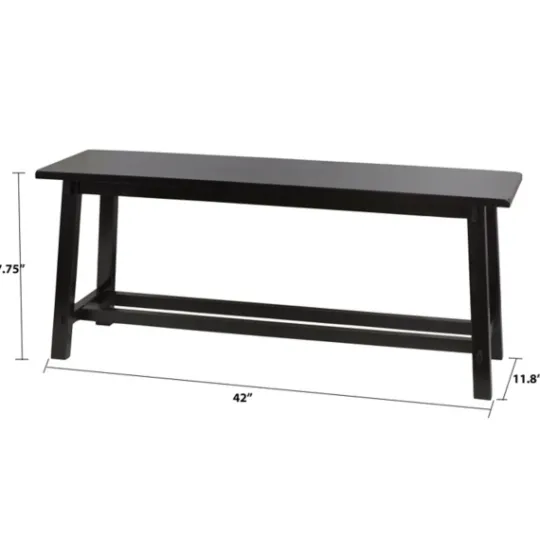 Kirkland's Home Farmhouse Bench- Benches & Ottomans
