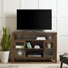 Kirkland's Home Farmhouse Highboy Dark Walnut Tv Stand- Tv Stands & Media Consoles