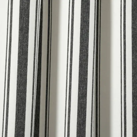 Kirkland's Home Farmhouse Stripe Curtain Panel Set, 84 In.- Curtains & Drapes